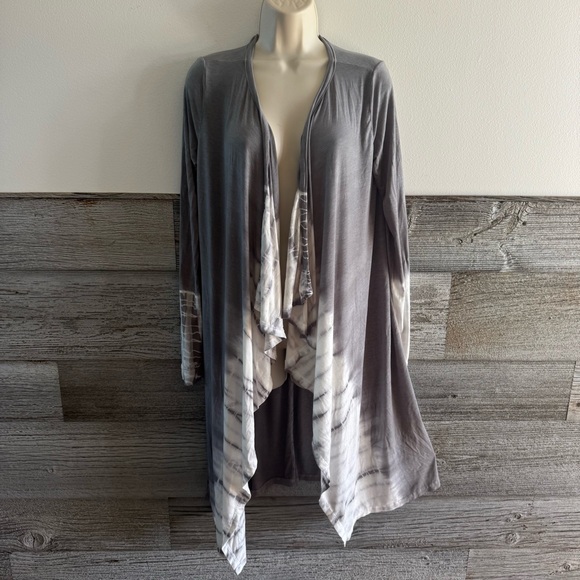 Promesa Tops - Promesa Open Front Drape Cardigan – Size Small (Made in USA) (P1)